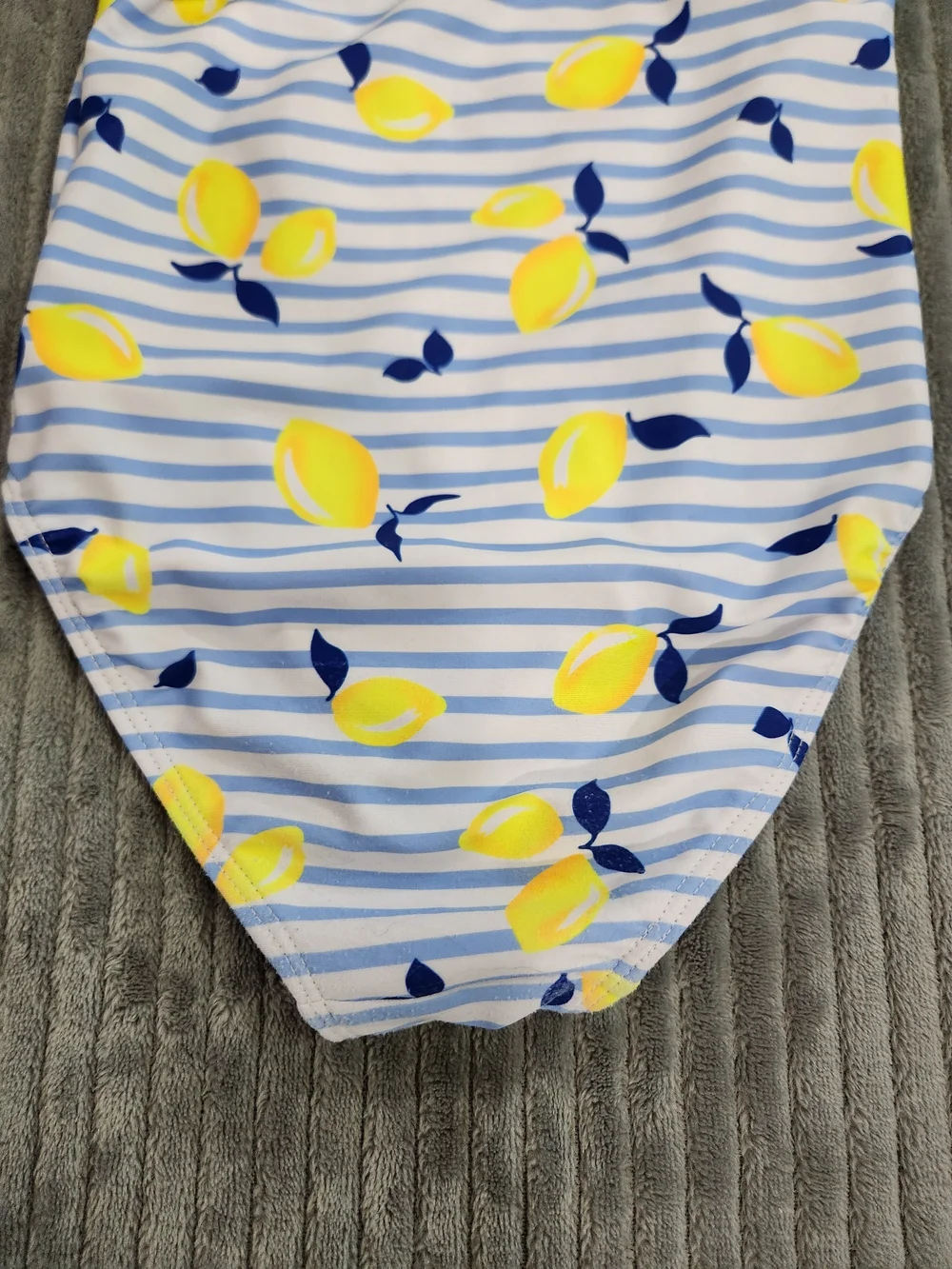 Bmagical Bwever size 5 swimsuit striped patter lemon one-piece swimsuit 5